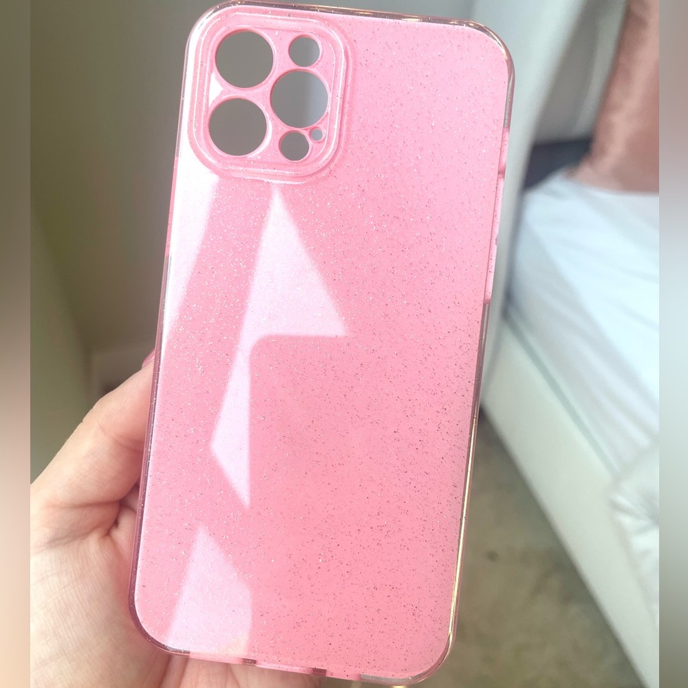 Pink Glitter Phone Case